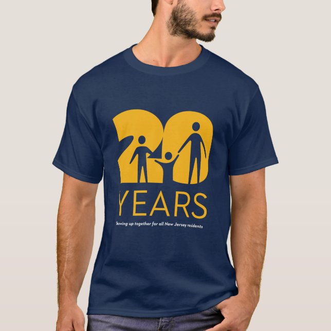 T-Shirt pour le 20e anniversaire de DCF (Devant)
