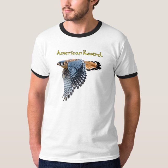 T-shirt pour le baguage du Crécerelle d'Amérique (Devant)