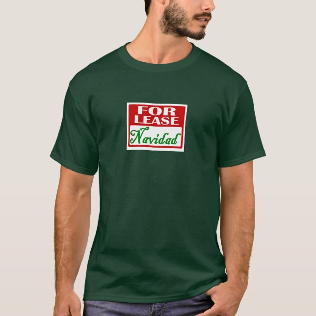 T-shirt Pour le bail : Navidad (Devant)
