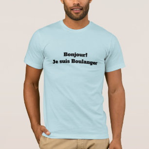T-Shirt pour le boulanger