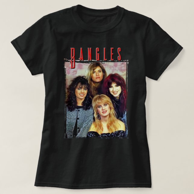 T-shirt Pour le fan The Love Pop Music Band 80s Style Mani (Design devant)