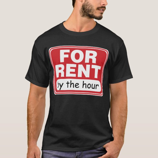 T-shirt Pour le loyer - à l'heure - W (Devant)