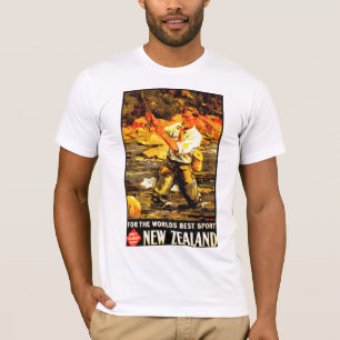 T-shirt Pour le meilleur ~ Nouvelle Zélande du sport du