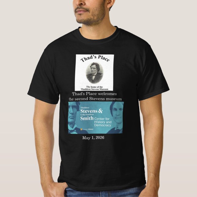 T-shirt pour le Musée Lancaster Stevens (Devant)