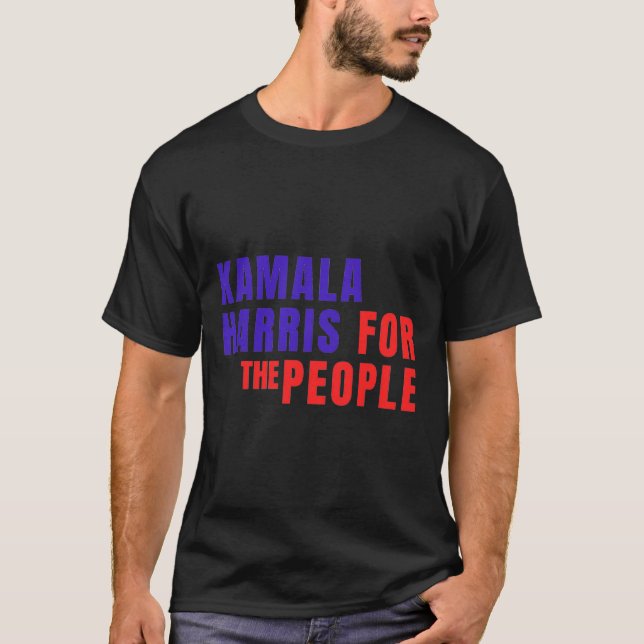T-shirt Pour le peuple Tee Kamala Harris (Devant)
