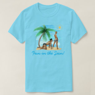 T-shirt pour le plaisir au soleil (à thème gai)