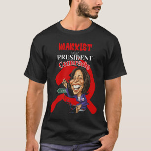 T-shirt Pour le président camarade Kamala Harris drôle Pré