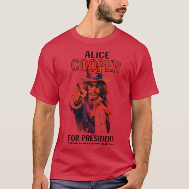 T-shirt Pour le président V1 drôle (Devant)