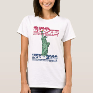 T-shirt pour le Semiquincentenaire du 250e anniver