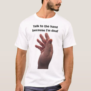 T-shirt pour le sourd