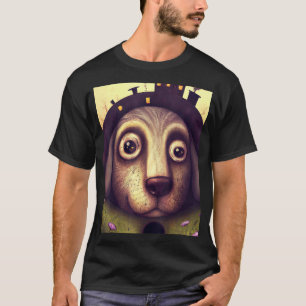 T-shirt Pour Le Ventilateur De Chien À Chien Dans Le Style