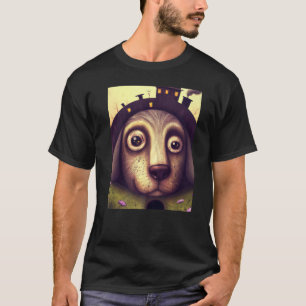 T-shirt Pour Le Ventilateur De Puppie De Chien En Style Ar