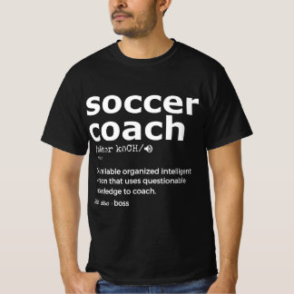 T-shirt Pour l'entraîneur de football et les entraîneurs c