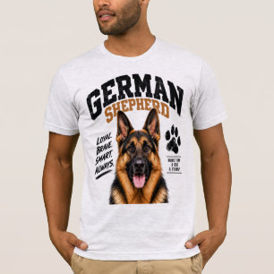T-shirt pour les amateurs de chiens Berger Alleman