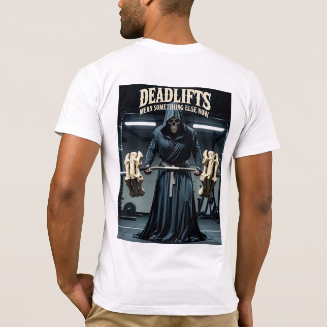 T-shirt pour les amateurs de fitness (Dos)