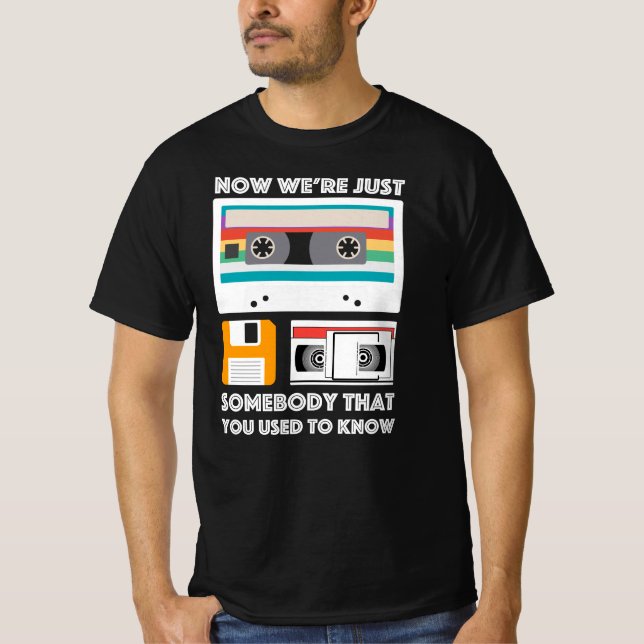 T-shirt Pour les amateurs de Gadget Old School Tech - VHS, (Devant)
