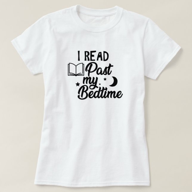 T-shirt pour les amateurs de livres (Design devant)