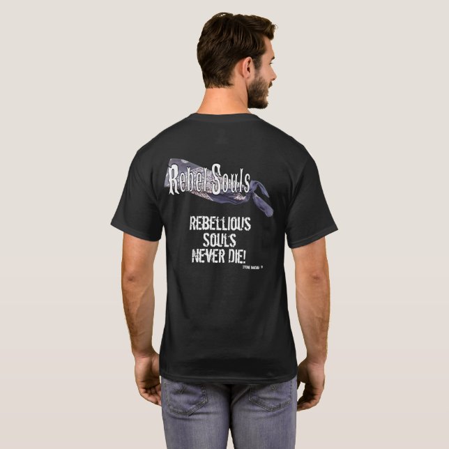 T-shirt Pour les âmes libres qui prennent leur propre (Dos entier)