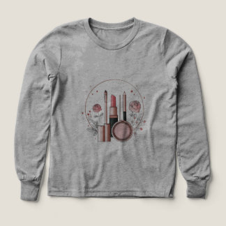 T-Shirt pour les amoureuses de maquillage pour fem