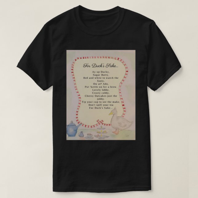 T-shirt Pour les canards (Design devant)