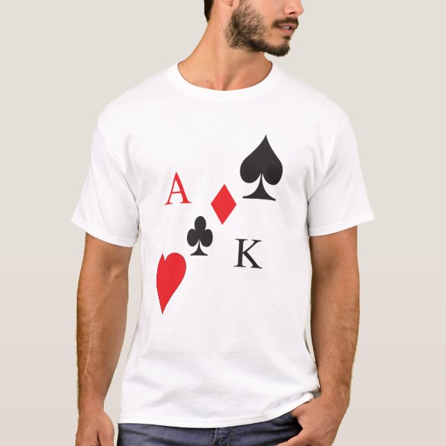 T-shirt pour les cartes à jouer (Devant)