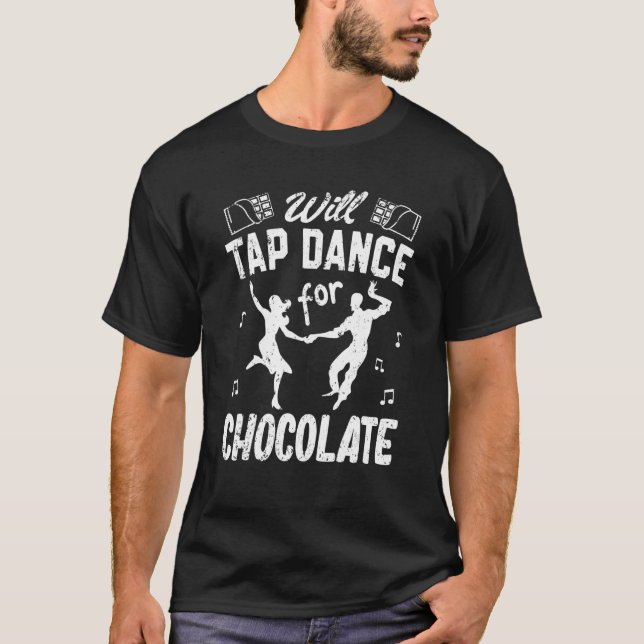 T-shirt Pour Les Danseurs De Robinets Vont Danser Pour Le  (Devant)
