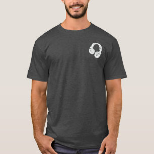 T-shirt pour les écouteurs DJ...