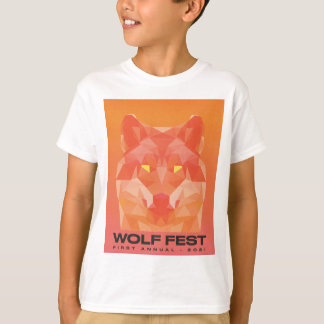 T-shirt pour les enfants de la Fête du loup 2021