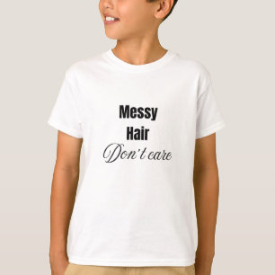 T-shirt pour les enfants ne se soucie pas des chev