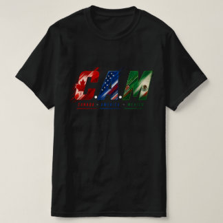 T-Shirt pour les fans de football des pays hôtes C