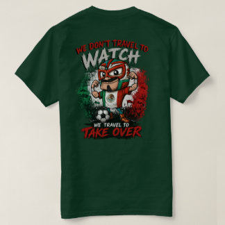T-shirt pour les fans de football mexicains Luchad