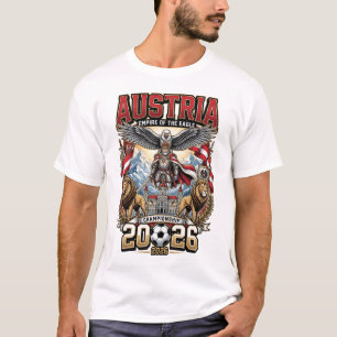 T-Shirt pour les fans de l'Autriche 2026