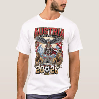 T-Shirt pour les fans de l'Autriche 2026