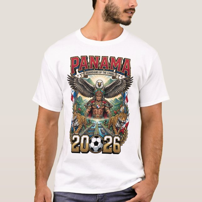 T-Shirt pour les fans de Panama 2026 (Devant)