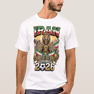 T-Shirt pour les fans d'Iran 2026