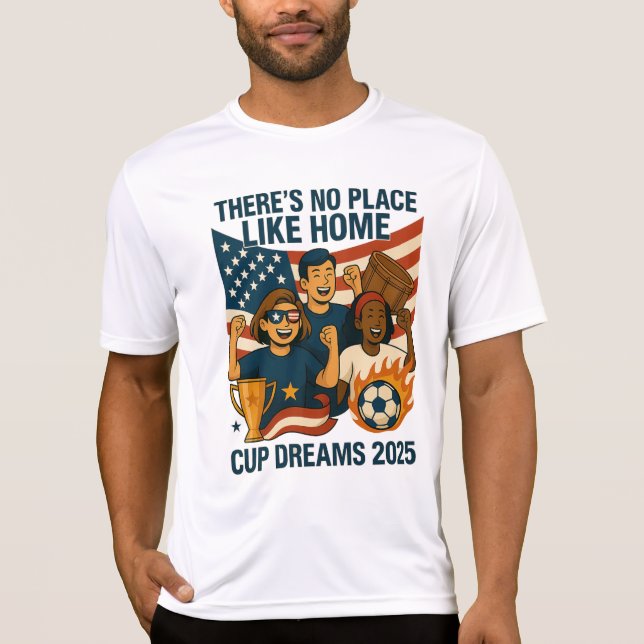 T-shirt pour les fans USA (Devant)