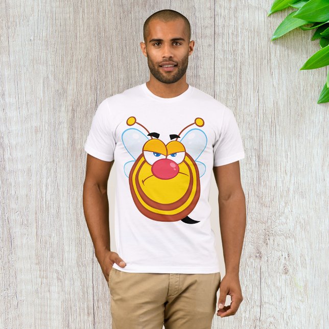 T-Shirt pour les hommes d'abeilles en colère (Créateur téléchargé)
