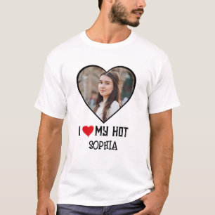 T-Shirt pour les hommes d'amour J'aime mon T-Shirt