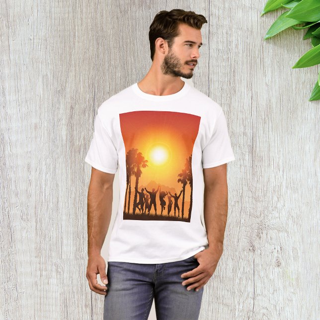 T-Shirt pour les hommes de la fête d'été (Créateur téléchargé)