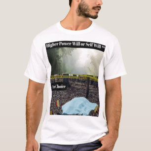 T-Shirt pour les hommes de puissance supérieure ou