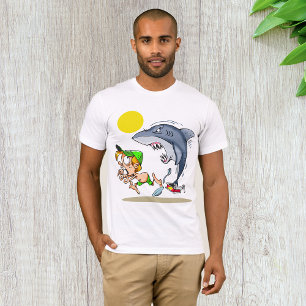 T-Shirt Pour Les Hommes De Requin À La Recherche D