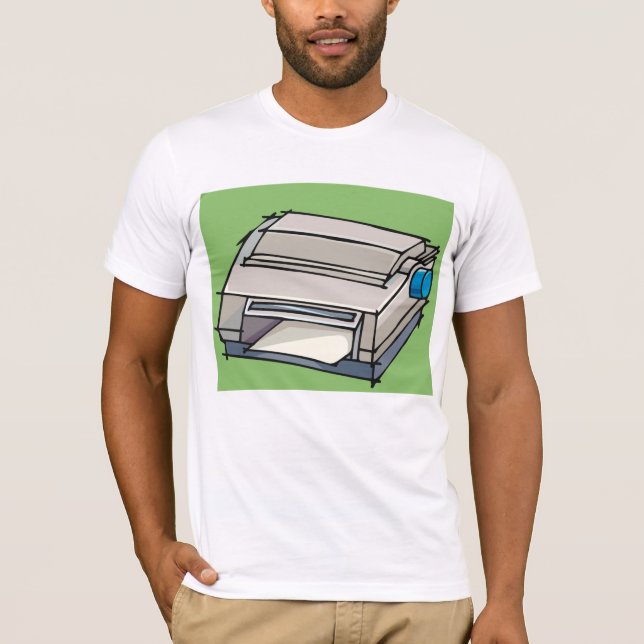 T-Shirt pour les imprimantes matricielles point (Devant)