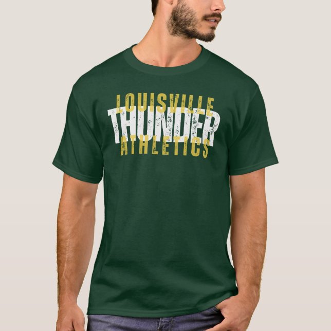 T-shirt Pour les objets sombres - Louisville Thunder Athle (Devant)