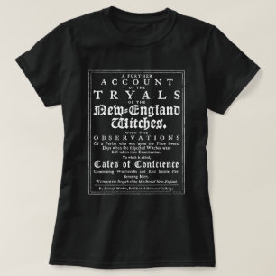 T-Shirt pour les procès en sorcière de Vieux Salem