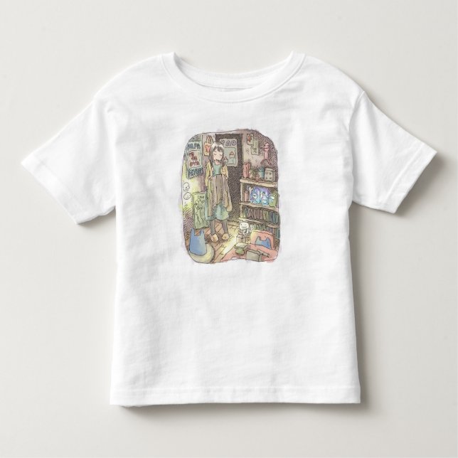 T-SHIRT POUR LES TOUS PETITS さやしごじ (Devant)
