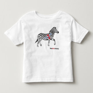 T-shirt Pour Les Tous Petits シマウマシャツ de chemise de zèbre
