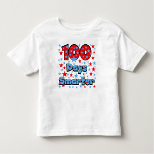 T-shirt Pour Les Tous Petits 100 jours plus intelligent