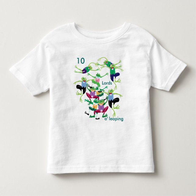 T-shirt Pour Les Tous Petits 10 seigneurs a saut (Devant)