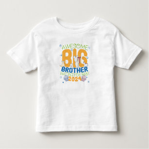 T-shirt Pour Les Tous Petits 2024 Big Brother en attente de bébé