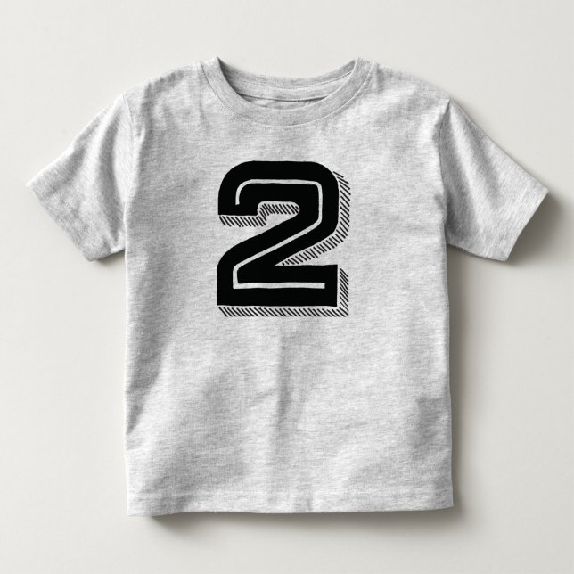 T-shirt Pour Les Tous Petits 2 années (Devant)